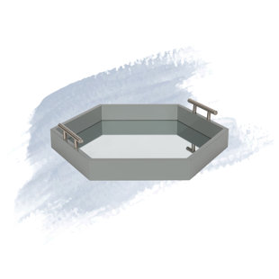Modern decorative tray deals